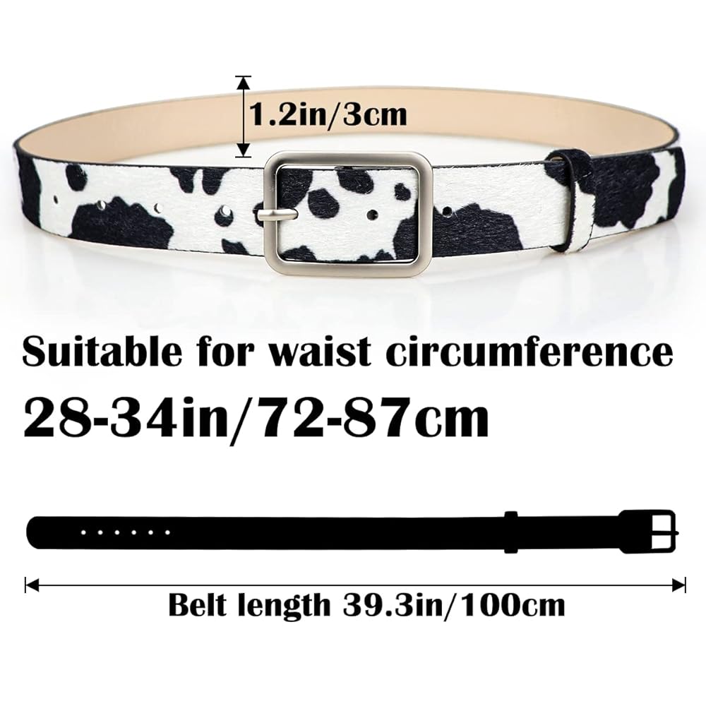 Amazon | 女性用ウエストベルト ファッション アニマルプリント